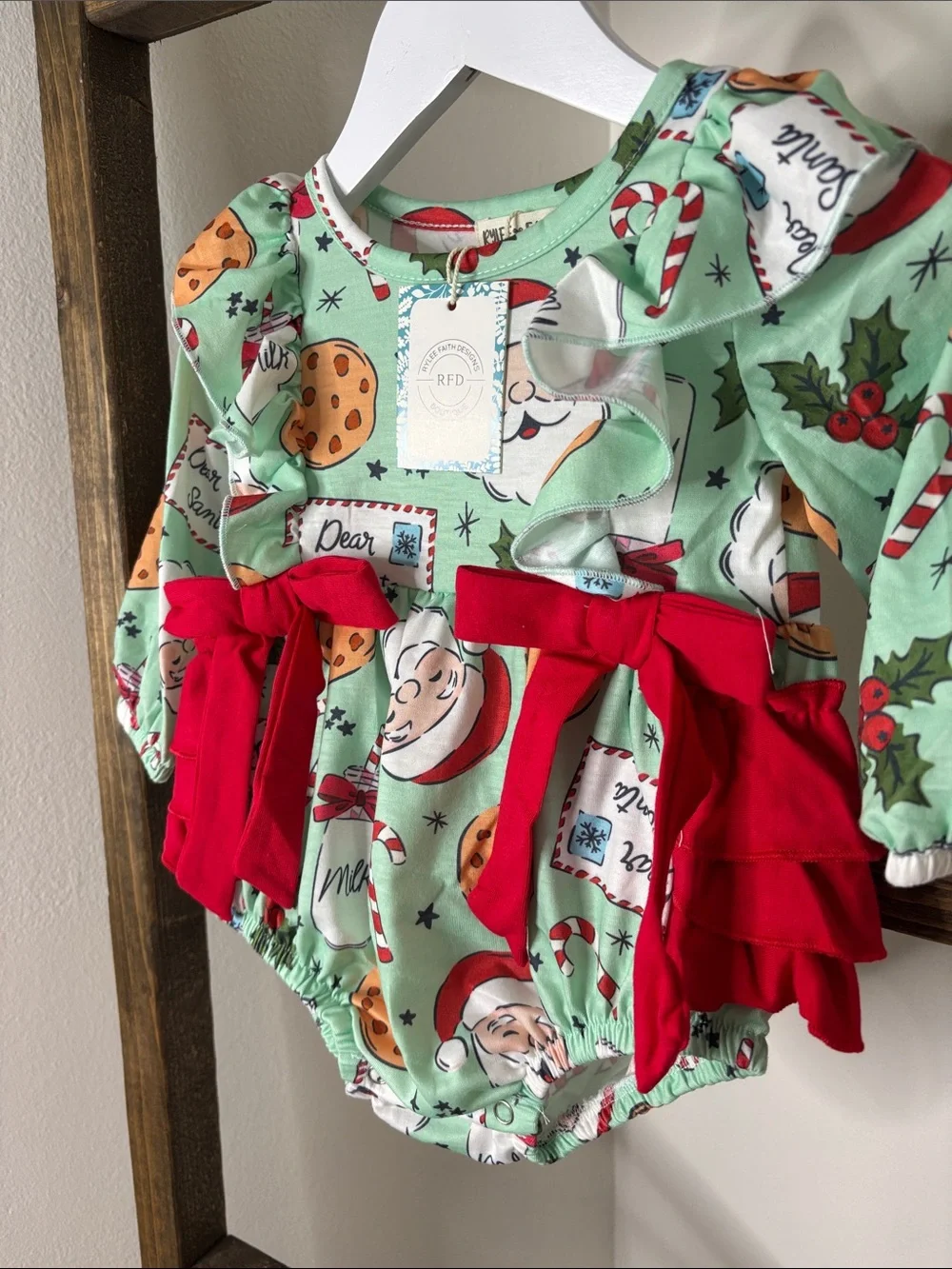 Rylee Faith Designs festive mint